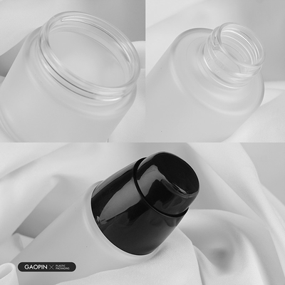 الجملة 50/100 / 120ml صديقة للبيئة الحيوانات الأليفة الأبيض غسول غسول التجميل زجاجات مضخة بلاستيكية