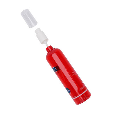 60 مل 125 مل 150 مل مضخة العناية ببشرة الوجه بخاخ زجاجة محلول بلاستيك بلاستيكية PETG حمراء