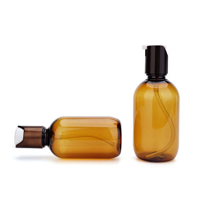 30 مل 60 مل 130 مل زجاجة محلول بلاستيك العنبر طباعة الشاشة الملونة