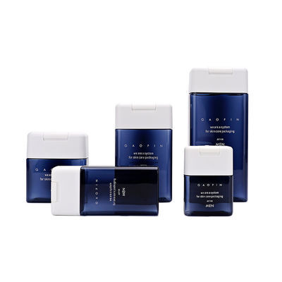 زجاجات شامبو PETG Square Plastic Shampoo 100ml 50ml 150ml 250ml 370ml لغسول الجسم