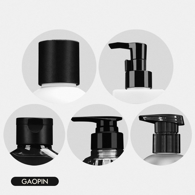 60 مل 300 مل 350 مل 750 مل أبيض لون مخصص أبيض زجاجات غسول شامبو مضخة بلاستيكية HDPE